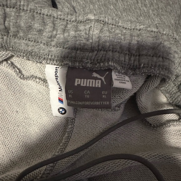 Puma BMW Motorsport Gray Sweatpants - Picture 3 of 3
